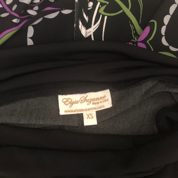 NWOT Elysa Suzanne Strapless Boho Maxi Dress, XS - Picture 9 of 9